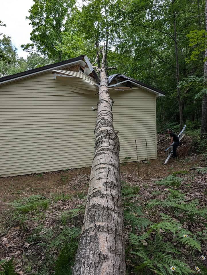Elite Timber storm and emergency job in Northern Michigan